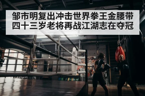 邹市明复出冲击世界拳王金腰带 四十三岁老将再战江湖志在夺冠